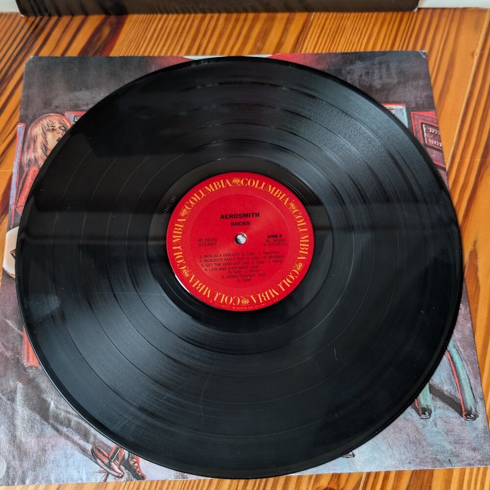 Aerosmith Rocks Vinyl Album - Picture 8 of 8
